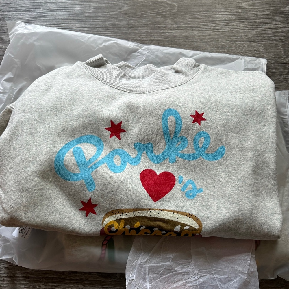 PARKE Chicago Graphic Mockneck NWT - Picture 6 of 6